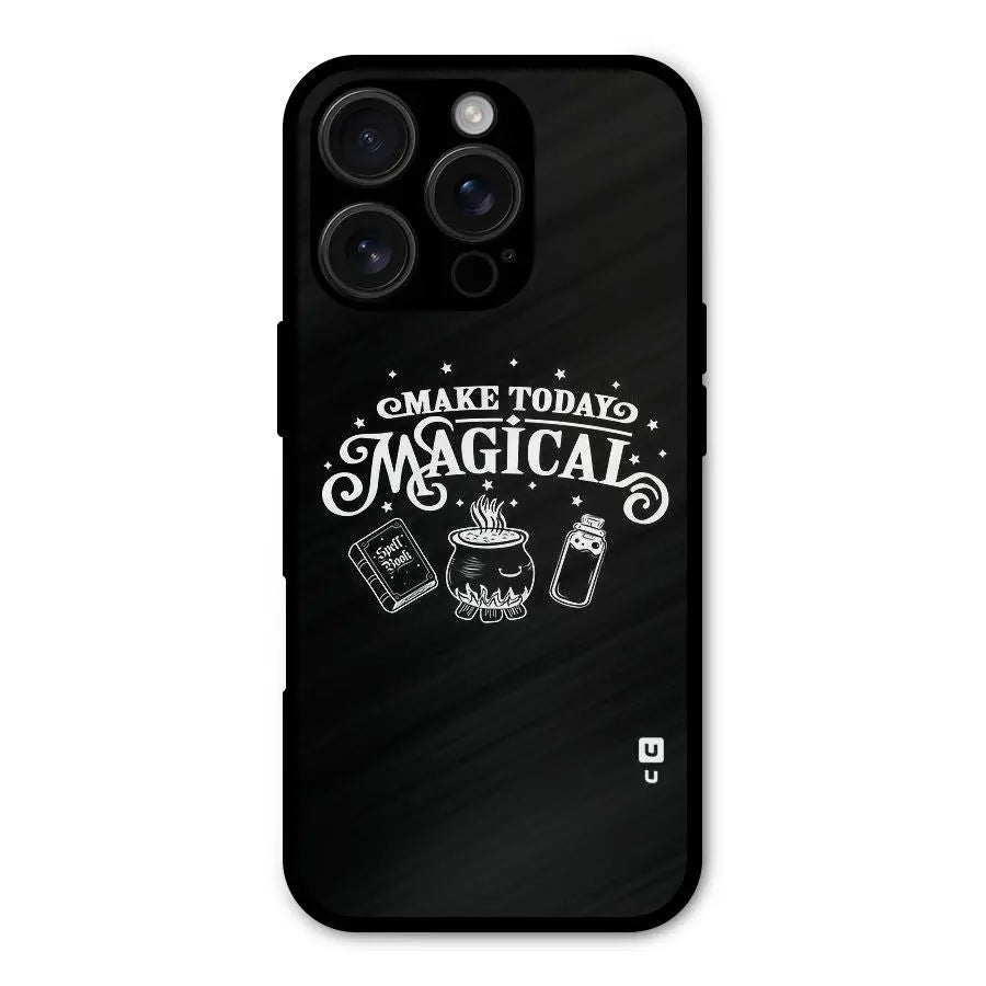 Make Today Magical Shockproof Hybrid Protection (Metal + TPU) Back Case Cover CoversCart