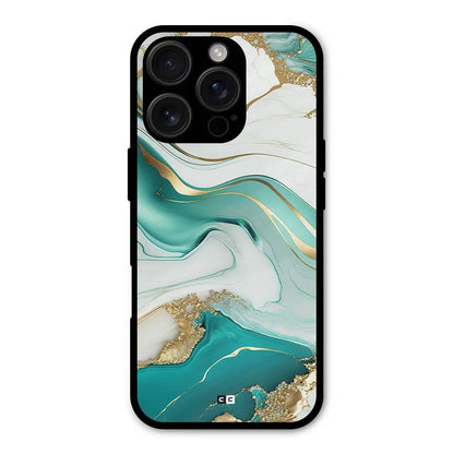 Marvelous Marble Shockproof Hybrid Protection (Metal + TPU) Back Case Cover CoversCart