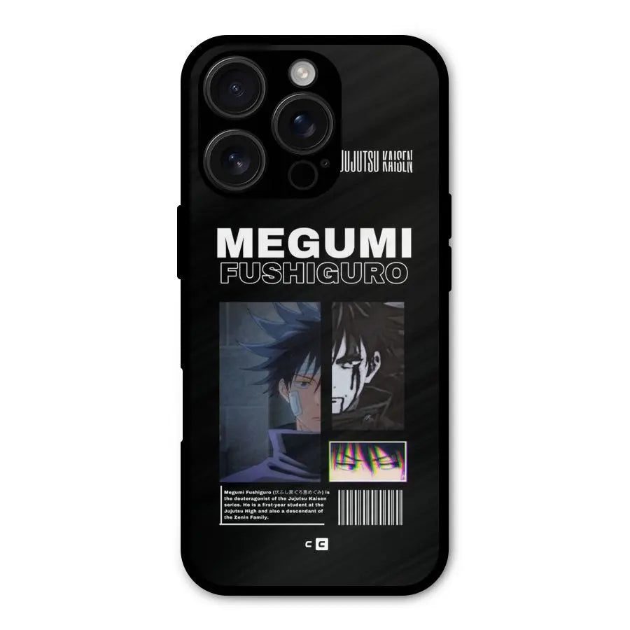 Megumi Fushiguro Shockproof Hybrid Protection (Metal + TPU) Back Case Cover CoversCart