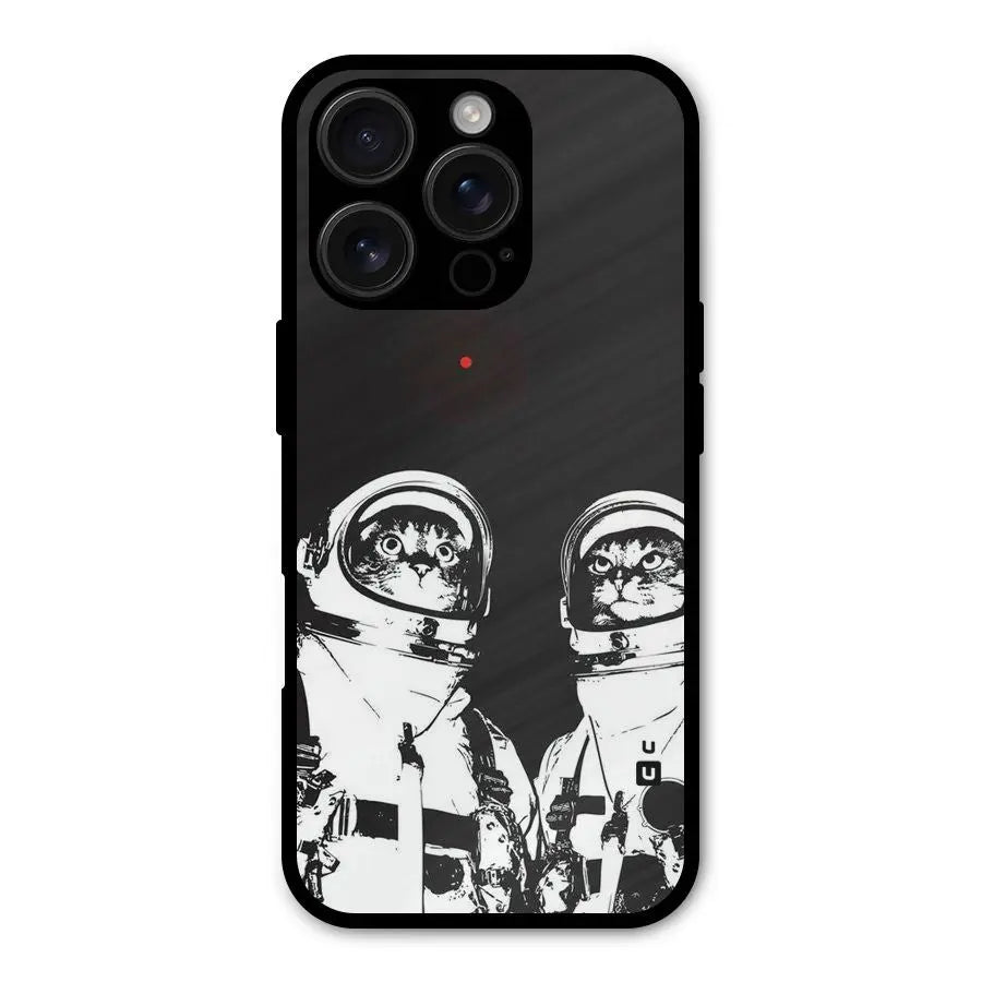 Meow Moon Shockproof Hybrid Protection (Metal + TPU) Back Case Cover CoversCart