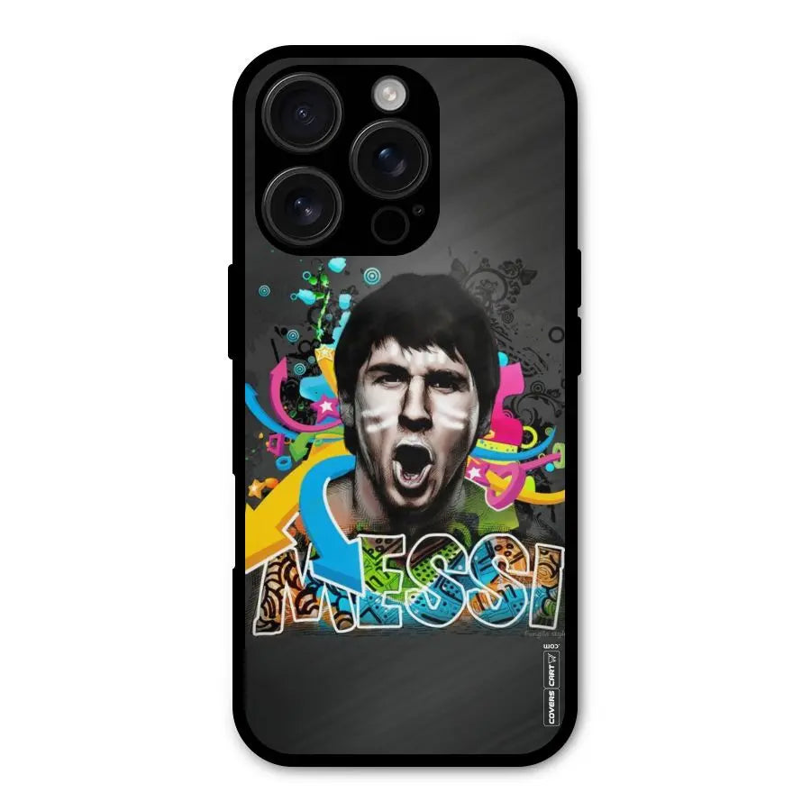 Messi For Argentina Shockproof Hybrid Protection (Metal + TPU) Back Case Cover CoversCart