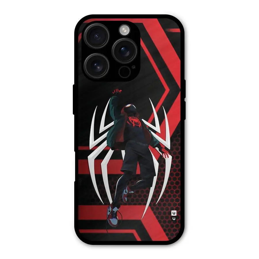 Miles of Multiverse Shockproof Hybrid Protection (Metal + TPU) Back Case Cover CoversCart