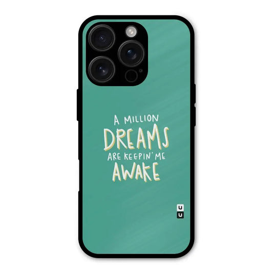 Million Dreams Shockproof Hybrid Protection (Metal + TPU) Back Case Cover CoversCart