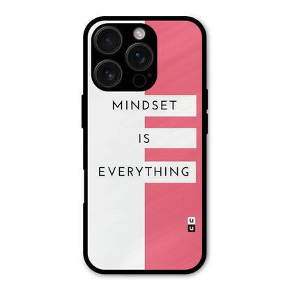 Mindset is Everything Shockproof Hybrid Protection (Metal + TPU) Back Case Cover CoversCart