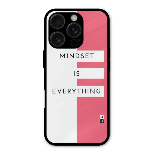 Mindset is Everything Shockproof Hybrid Protection (Metal + TPU) Back Case Cover CoversCart