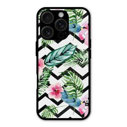 Modern Flowers Shockproof Hybrid Protection (Metal + TPU) Back Case Cover CoversCart