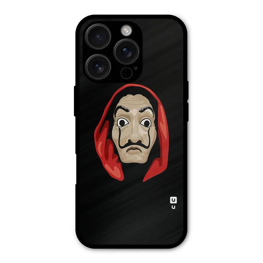 Money Heist Mask Shockproof Hybrid Protection (Metal + TPU) Back Case Cover CoversCart