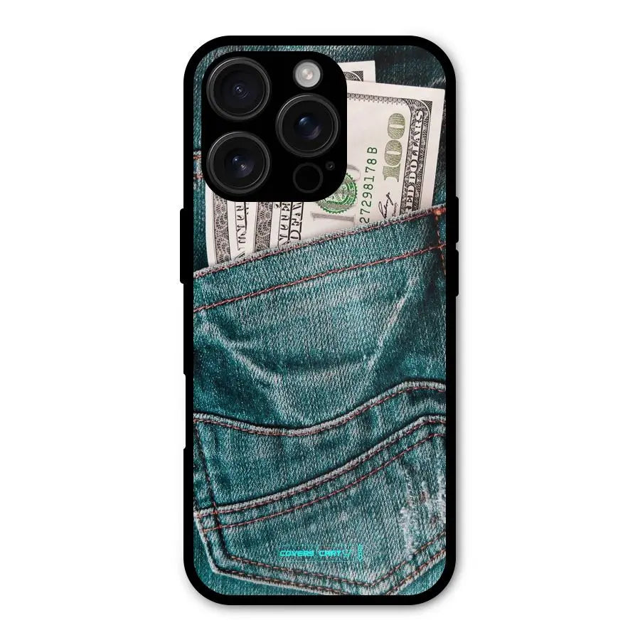 Money in Jeans Shockproof Hybrid Protection (Metal + TPU) Back Case Cover CoversCart