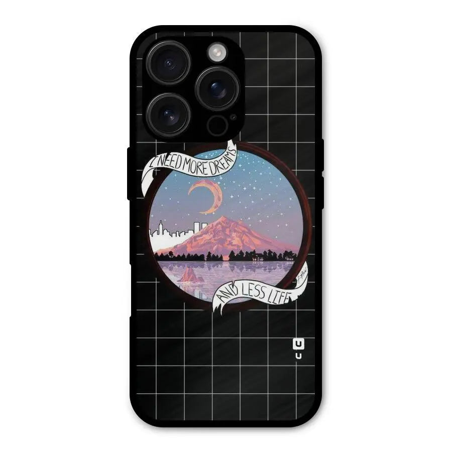 More Dreams Shockproof Hybrid Protection (Metal + TPU) Back Case Cover CoversCart