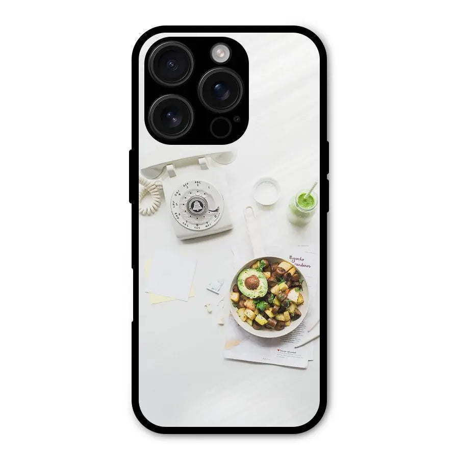 Morning Breakfast Shockproof Hybrid Protection (Metal + TPU) Back Case Cover CoversCart