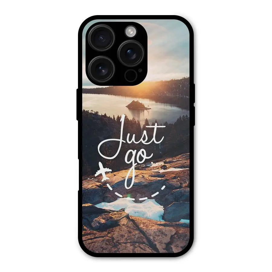 Morning Just Go Shockproof Hybrid Protection (Metal + TPU) Back Case Cover CoversCart