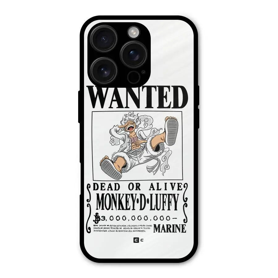 Munkey D Luffy Wanted  Shockproof Hybrid Protection (Metal + TPU) Back Case Cover CoversCart
