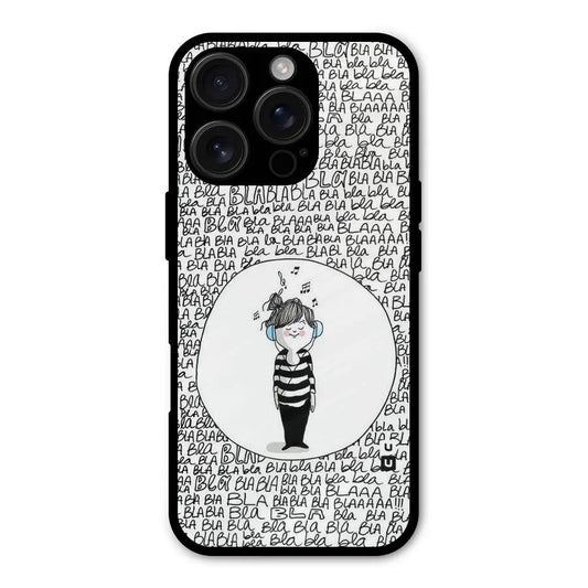 Music And Bla Bla Shockproof Hybrid Protection (Metal + TPU) Back Case Cover CoversCart