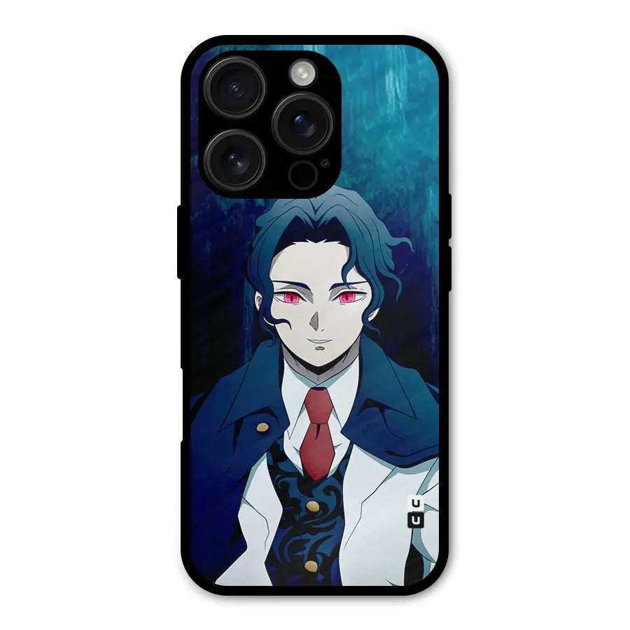 Muzan Kibutsuji Shockproof Hybrid Protection (Metal + TPU) Back Case Cover CoversCart