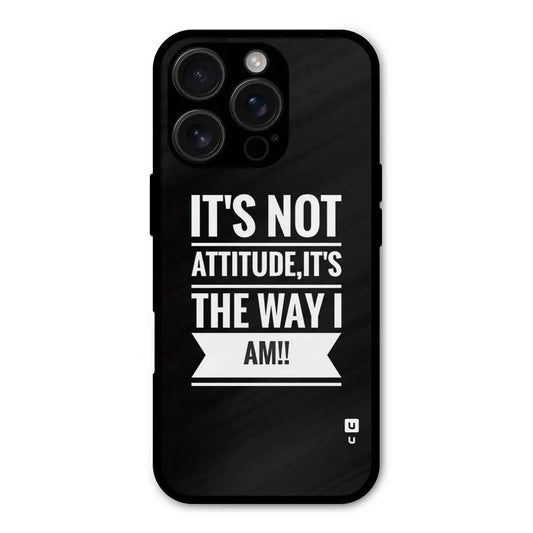 My Attitude Shockproof Hybrid Protection (Metal + TPU) Back Case Cover CoversCart