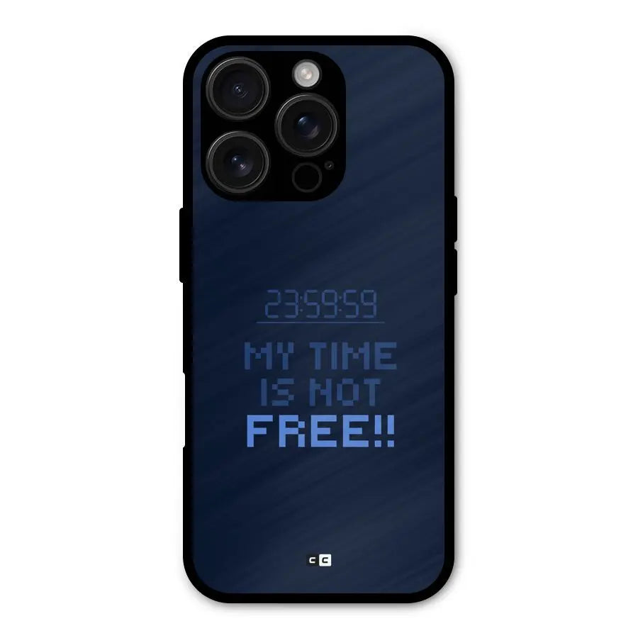 My Time Shockproof Hybrid Protection (Metal + TPU) Back Case Cover CoversCart