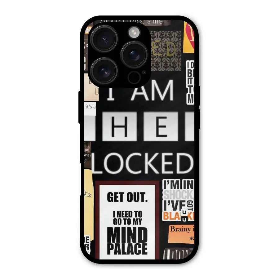 Mystery Pattern Shockproof Hybrid Protection (Metal + TPU) Back Case Cover CoversCart