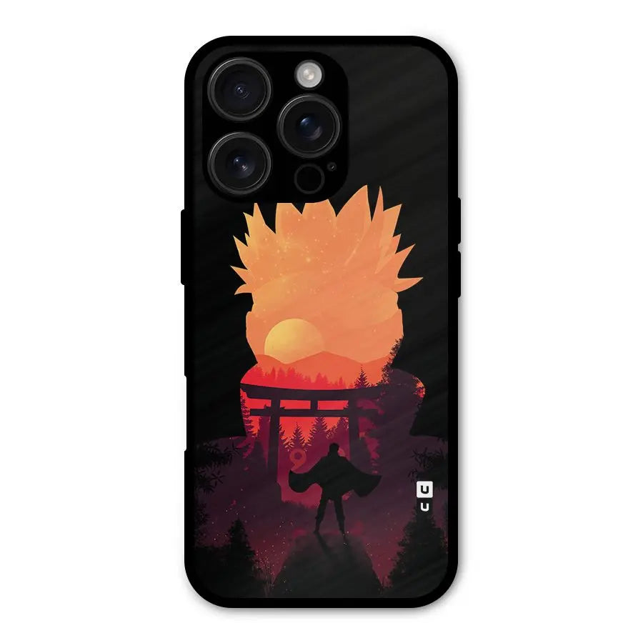Naruto Anime Sunset Art Shockproof Hybrid Protection (Metal + TPU) Back Case Cover CoversCart