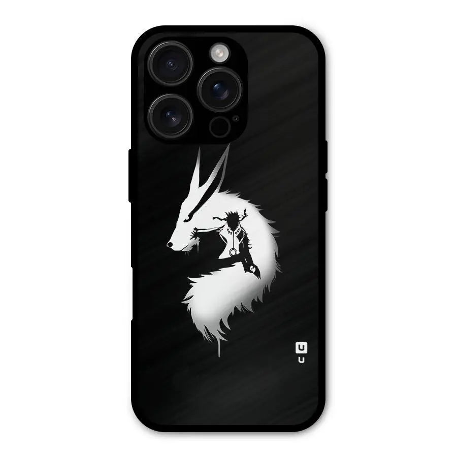 Naruto Kurama Mode Shockproof Hybrid Protection (Metal + TPU) Back Case Cover CoversCart