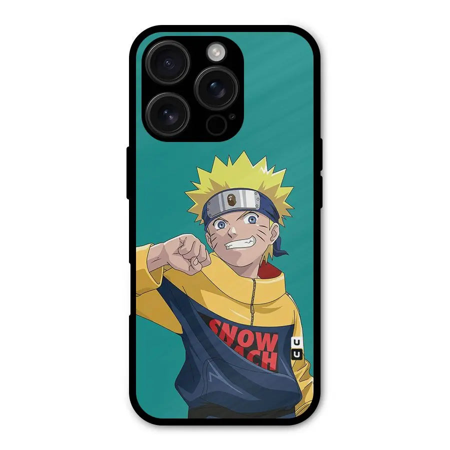 Naruto Snow Beach Art Shockproof Hybrid Protection (Metal + TPU) Back Case Cover CoversCart