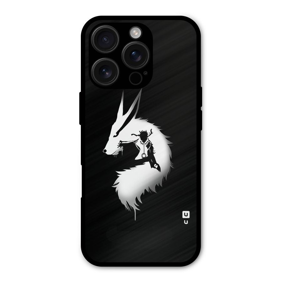 Naruto Kurama Mode Shockproof Hybrid Protection (Metal + TPU) Back Case Cover
