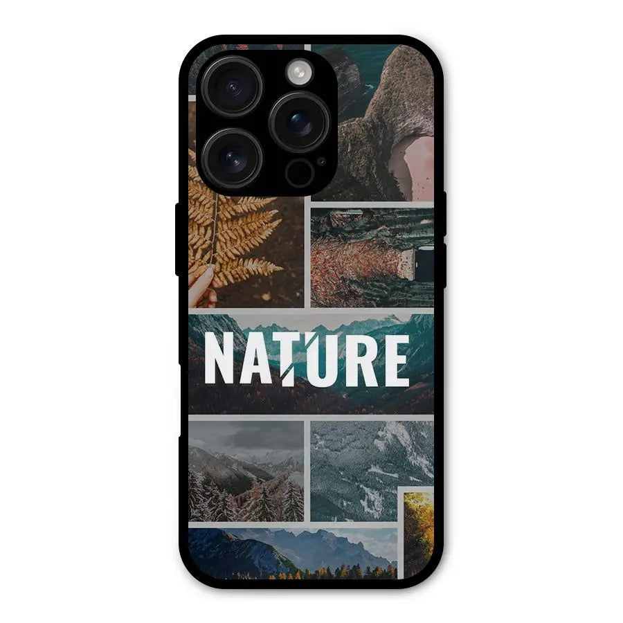 Nature Travel Shockproof Hybrid Protection (Metal + TPU) Back Case Cover CoversCart