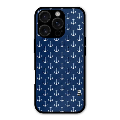 Nautical Pattern Shockproof Hybrid Protection (Metal + TPU) Back Case Cover CoversCart
