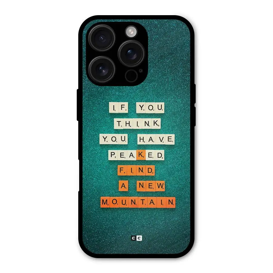 New Mountain Shockproof Hybrid Protection (Metal + TPU) Back Case Cover CoversCart