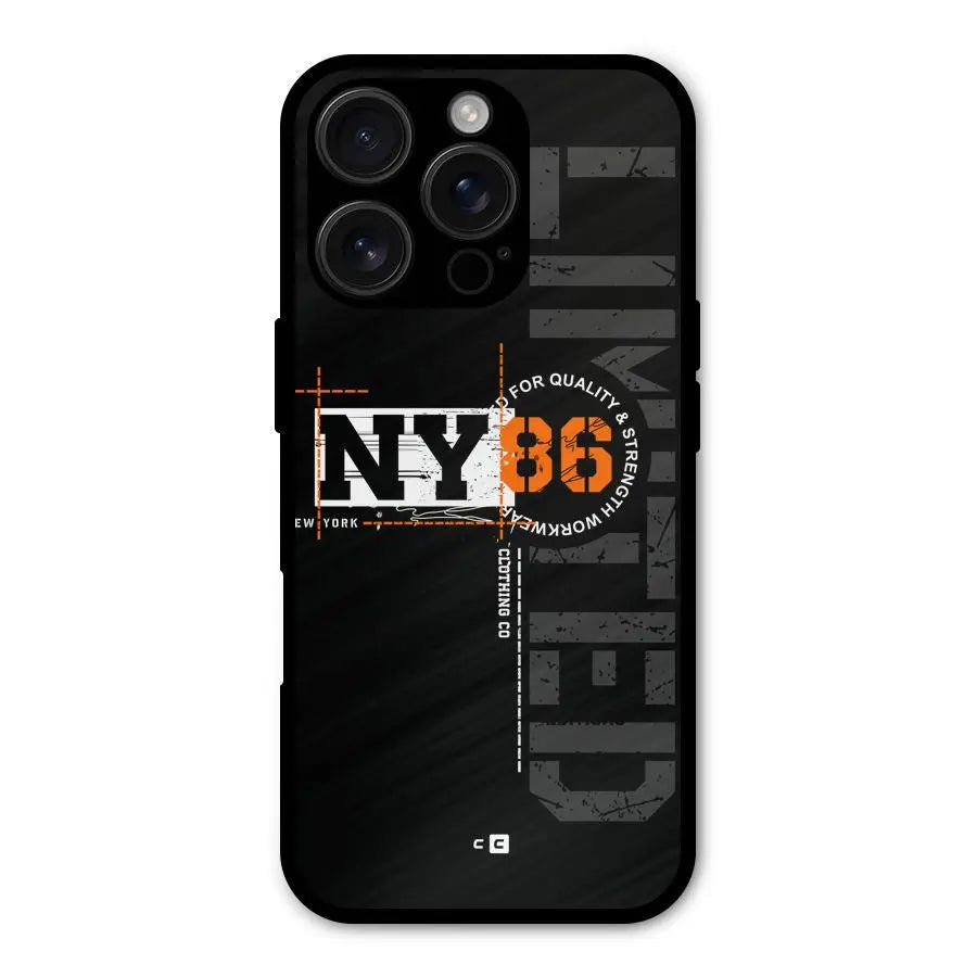 New York Limited Shockproof Hybrid Protection (Metal + TPU) Back Case Cover CoversCart