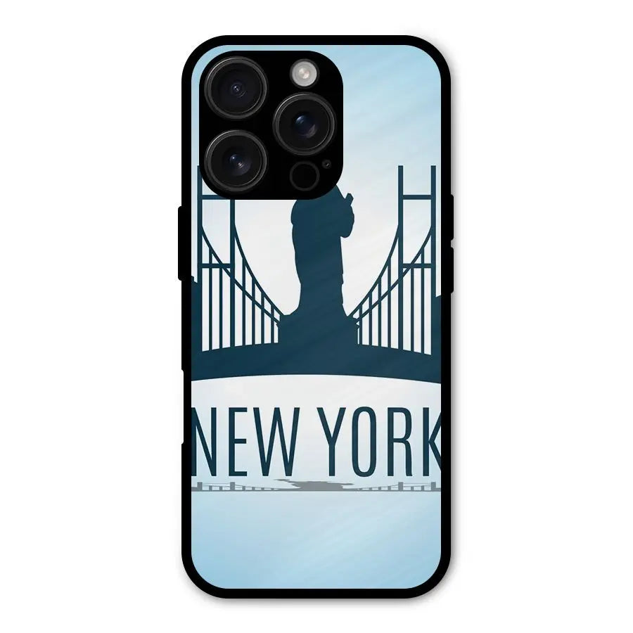 New York Skyline Shockproof Hybrid Protection (Metal + TPU) Back Case Cover CoversCart