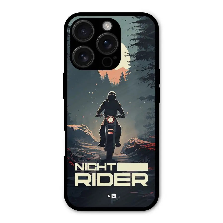 Night Rider Shockproof Hybrid Protection (Metal + TPU) Back Case Cover CoversCart