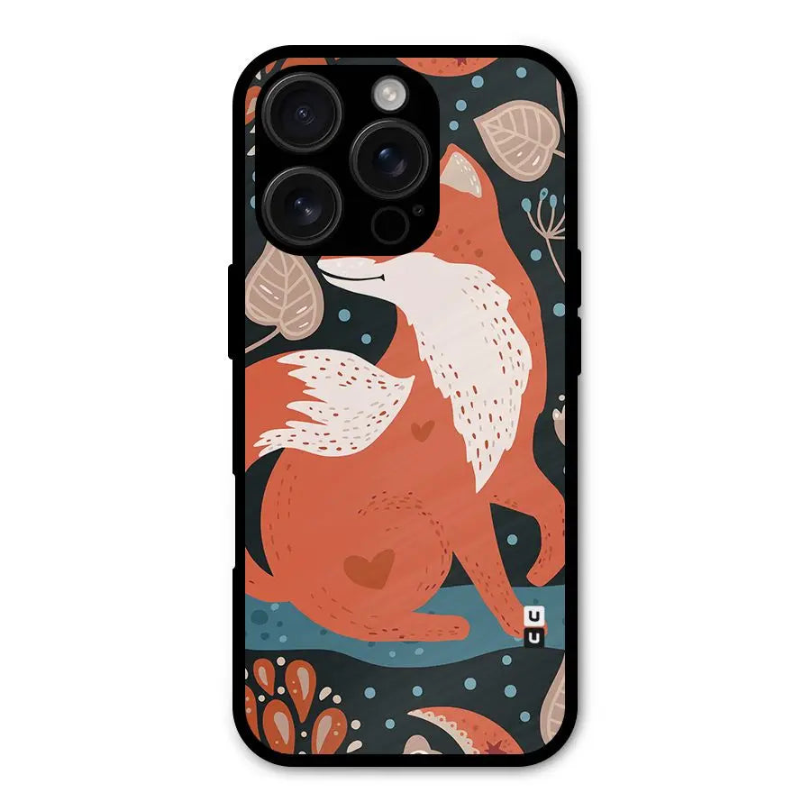 Nordic Arts Fox Shockproof Hybrid Protection (Metal + TPU) Back Case Cover CoversCart