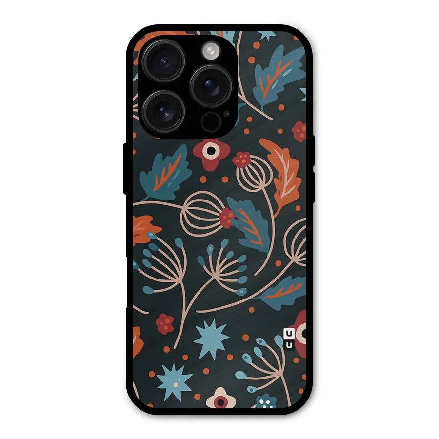 Nordic Arts Leaves Shockproof Hybrid Protection (Metal + TPU) Back Case Cover CoversCart