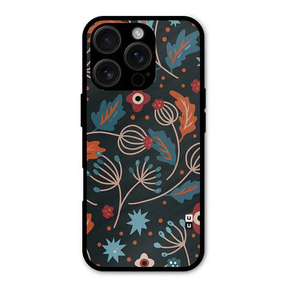 Nordic Arts Leaves Shockproof Hybrid Protection (Metal + TPU) Back Case Cover CoversCart