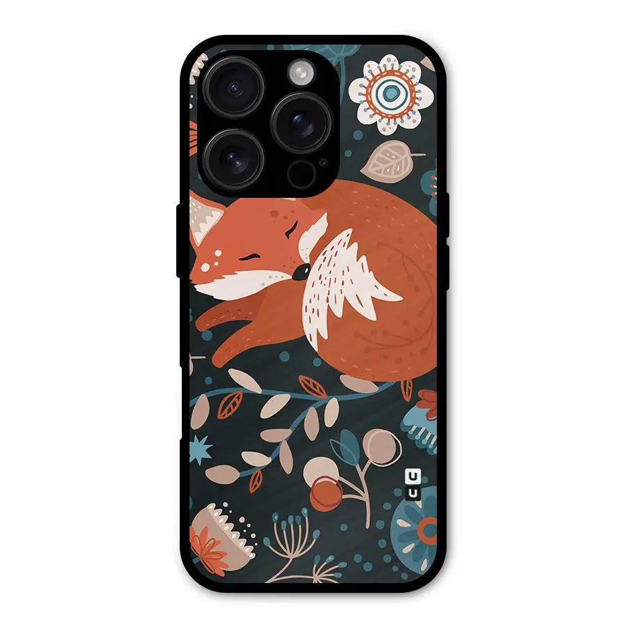 Nordic Arts Sleeping Fox Shockproof Hybrid Protection (Metal + TPU) Back Case Cover CoversCart