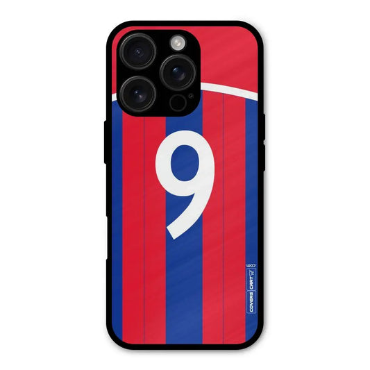 Number 9 Jersey Shockproof Hybrid Protection (Metal + TPU) Back Case Cover CoversCart