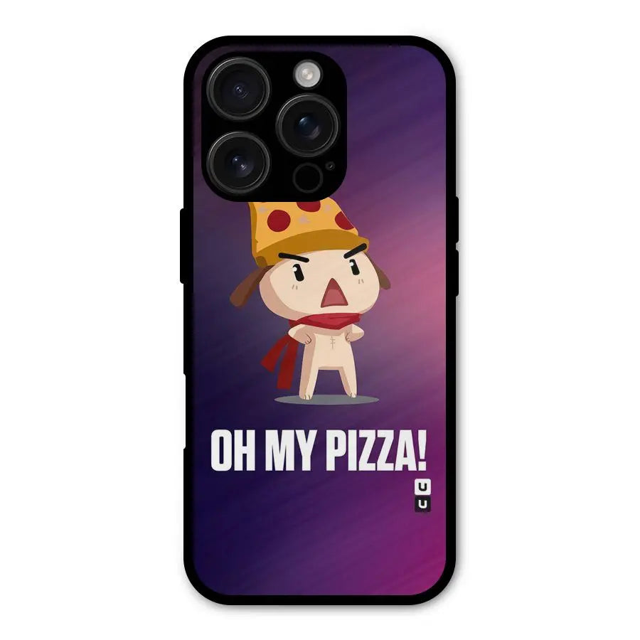 Oh My Pizza Shockproof Hybrid Protection (Metal + TPU) Back Case Cover CoversCart