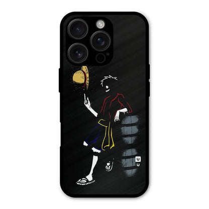 One Piece Luffy Style Shockproof Hybrid Protection (Metal + TPU) Back Case Cover CoversCart
