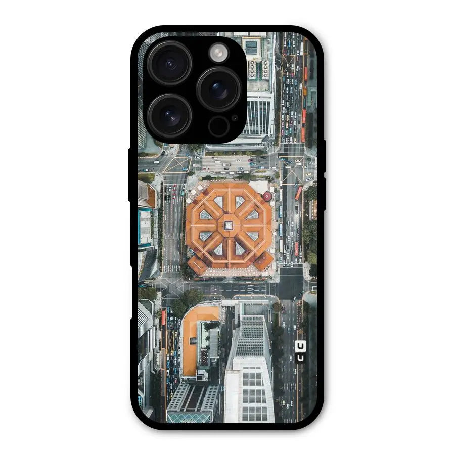 Orange Dome Shockproof Hybrid Protection (Metal + TPU) Back Case Cover CoversCart