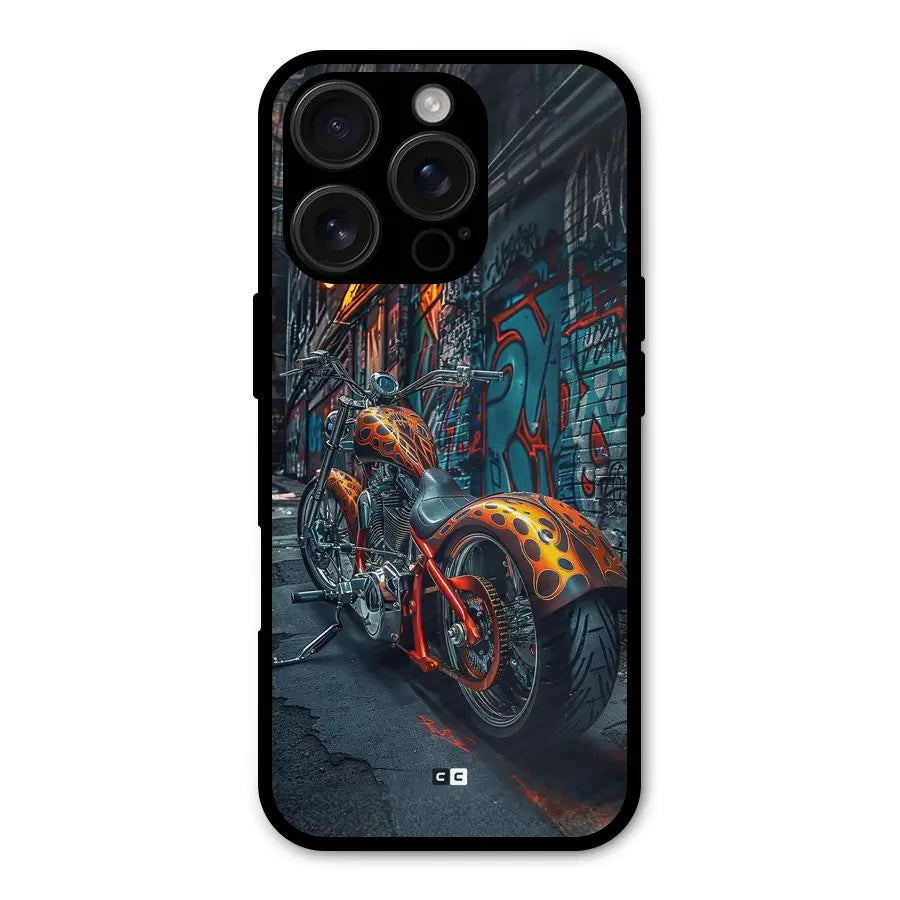 Orange Fatbike Shockproof Hybrid Protection (Metal + TPU) Back Case Cover CoversCart