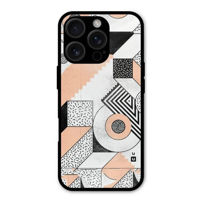 Orange Zig Zag Shockproof Hybrid Protection (Metal + TPU) Back Case Cover CoversCart