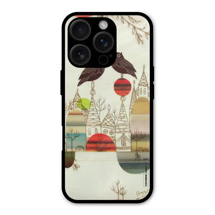 Owl Art Shockproof Hybrid Protection (Metal + TPU) Back Case Cover CoversCart