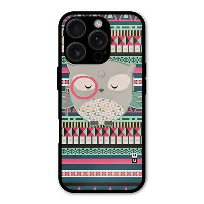 Owl Cute Pattern Shockproof Hybrid Protection (Metal + TPU) Back Case Cover CoversCart