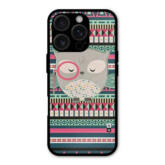 Owl Cute Pattern Shockproof Hybrid Protection (Metal + TPU) Back Case Cover CoversCart