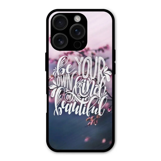 Own Kind of Beautiful Shockproof Hybrid Protection (Metal + TPU) Back Case Cover CoversCart