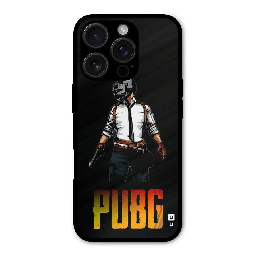 PUBG Game Art Shockproof Hybrid Protection (Metal + TPU) Back Case Cover CoversCart