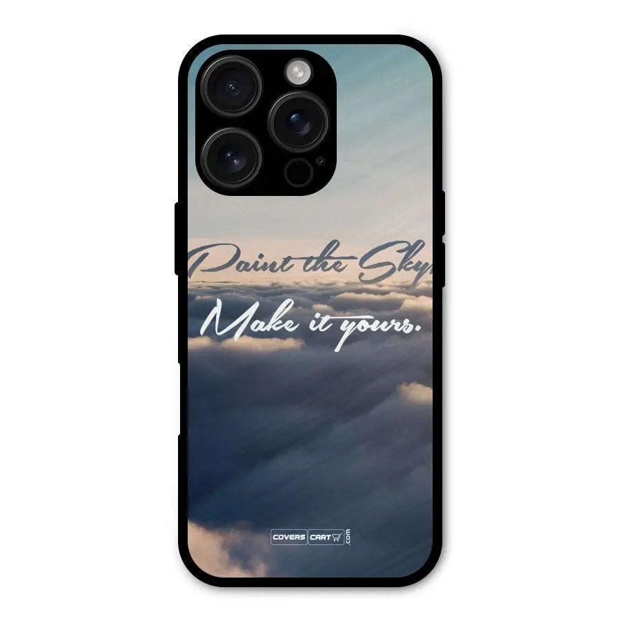 Paint the Sky Shockproof Hybrid Protection (Metal + TPU) Back Case Cover CoversCart