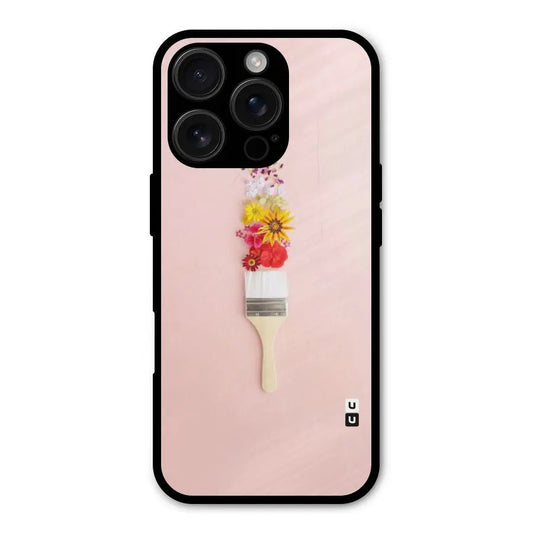 Painted Flowers Shockproof Hybrid Protection (Metal + TPU) Back Case Cover CoversCart