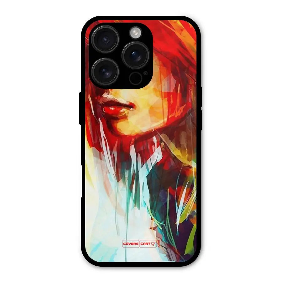 Painted Girl Shockproof Hybrid Protection (Metal + TPU) Back Case Cover CoversCart
