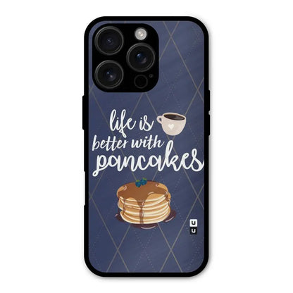 Pancake Life Shockproof Hybrid Protection (Metal + TPU) Back Case Cover CoversCart